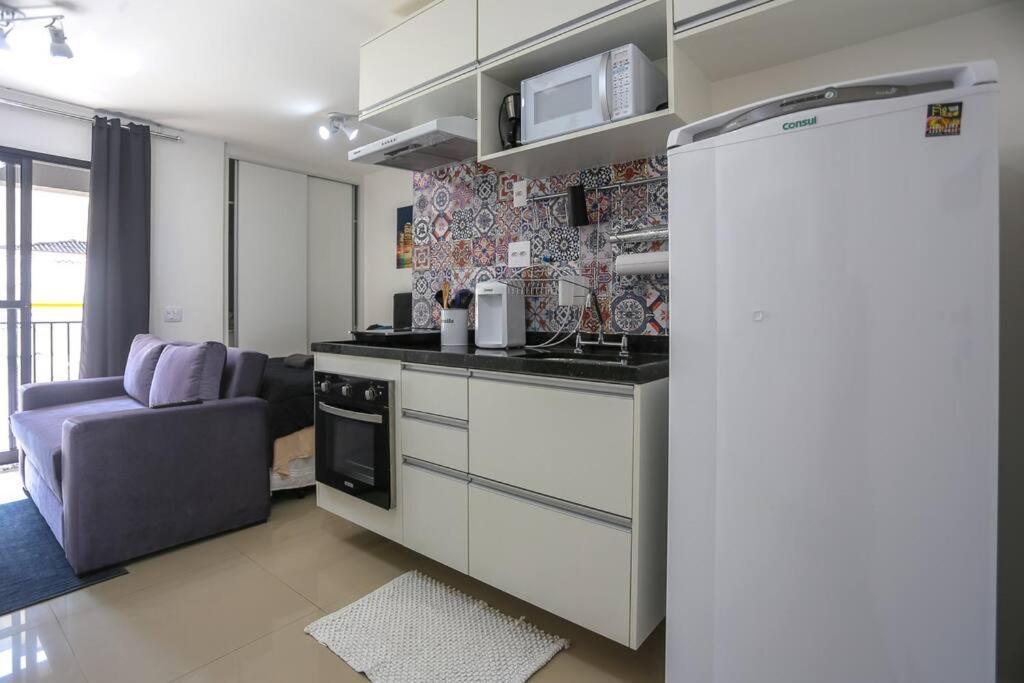 Ferienwohnung Studio Lindo Ao Lado Do Metro Santa Cecilia São Paulo Exterior foto